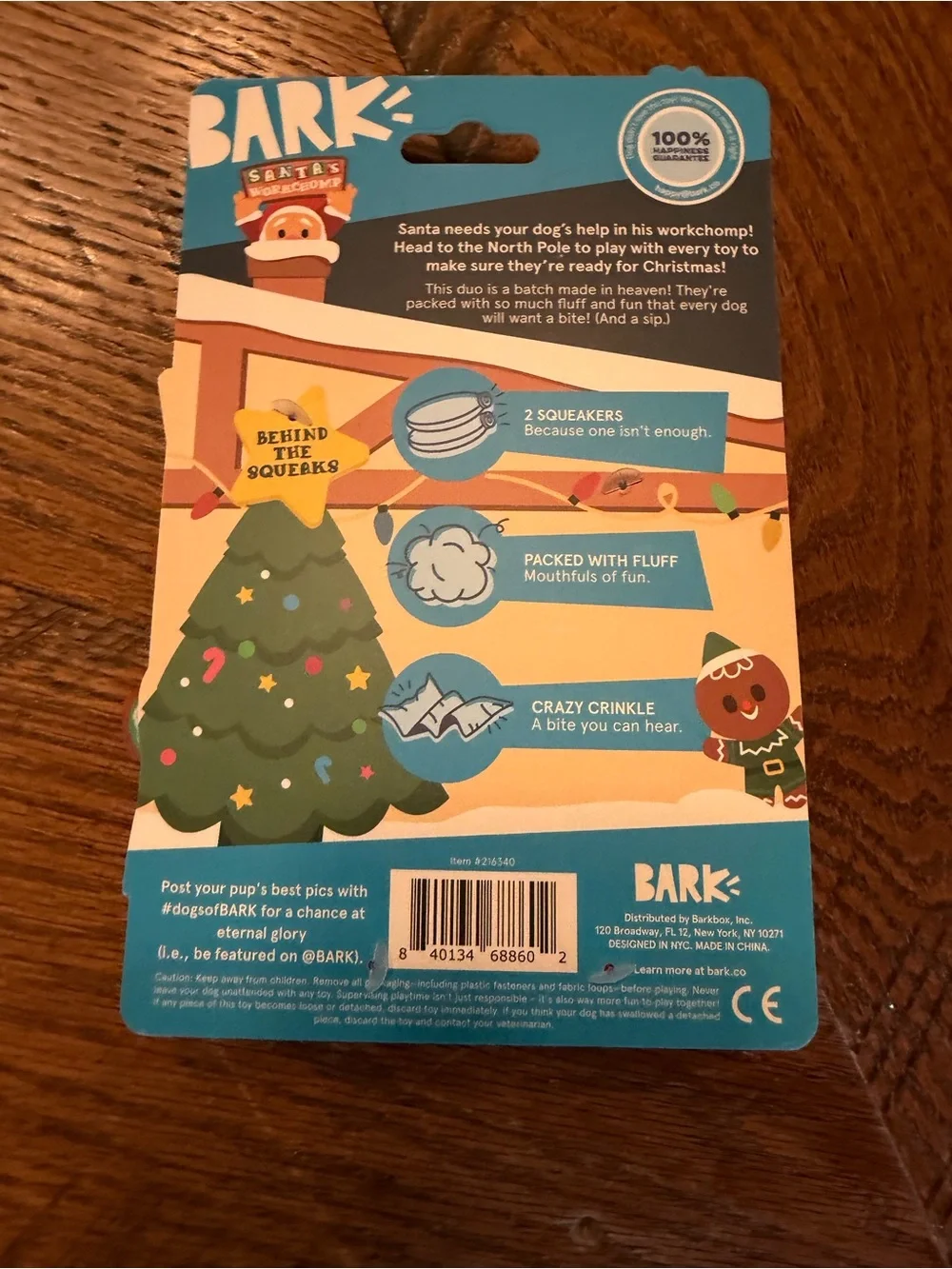 Bark soft gingerbread